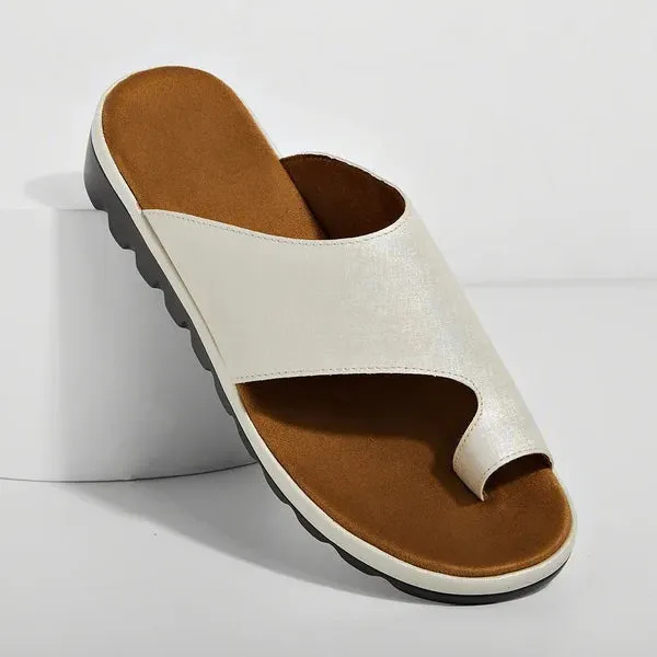 Women'S Vintage Wedge Platform Pullover Slippers 12197341C
