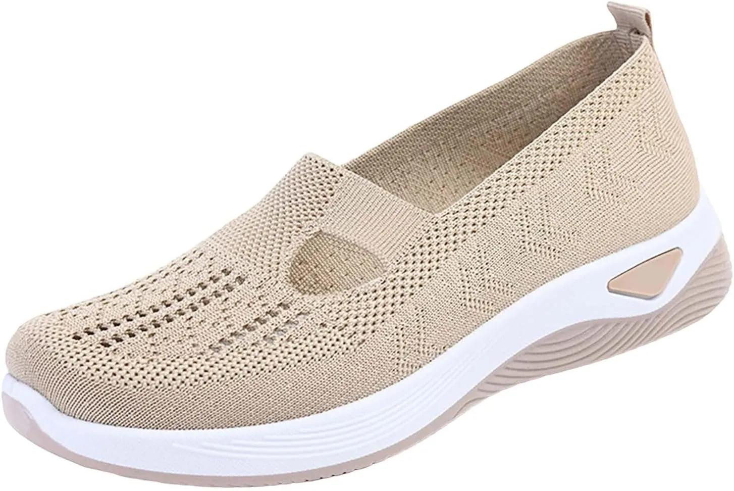 Women's Woven Orthopedic Breathable Soft Shoes Womens Running Shoes Arch Support Shoes Dressy Casual Wedge Sneakers Tennis Shoe Loafers Dress Shoe