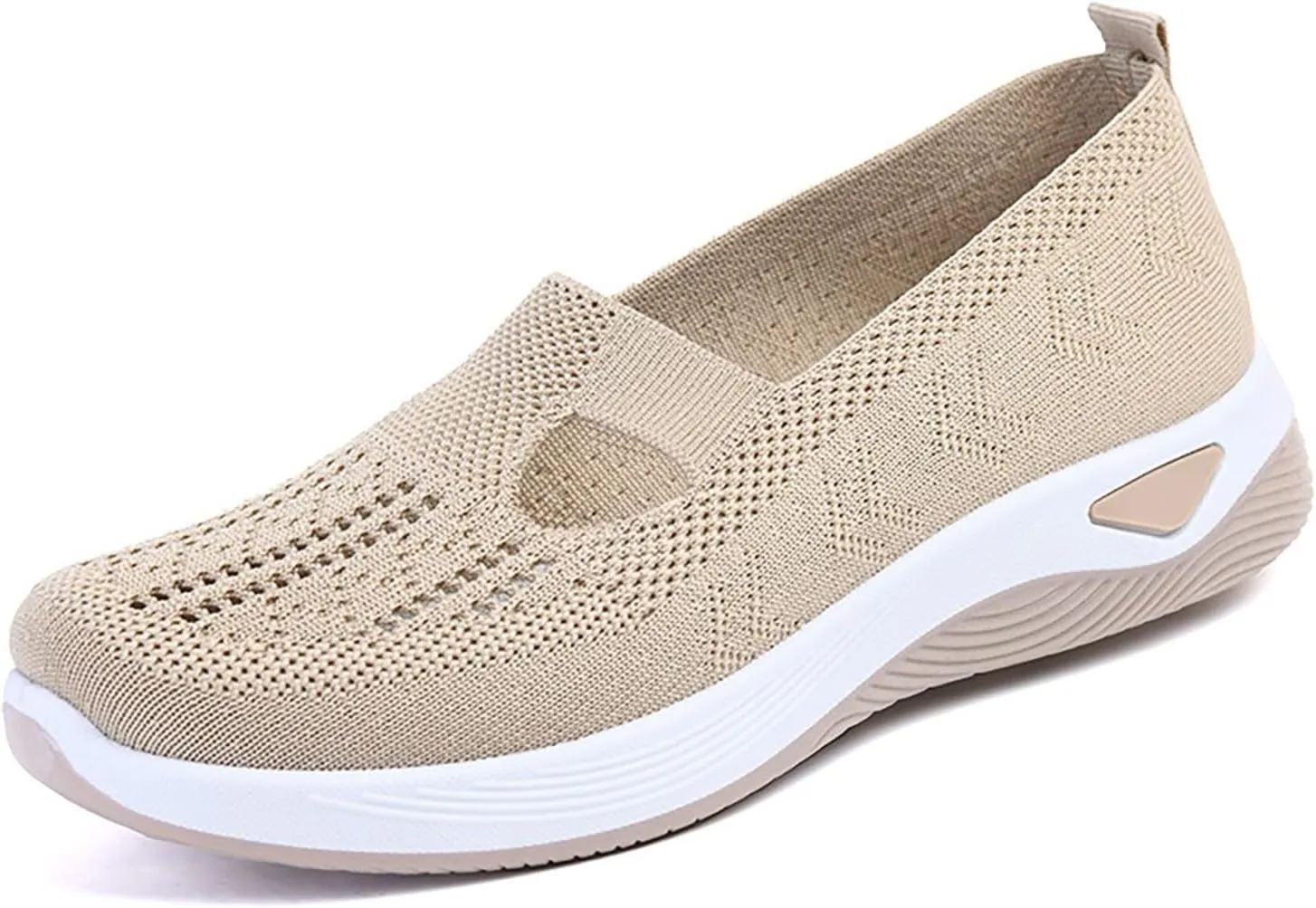 Women's Woven Orthopedic Breathable Soft Shoes Womens Running Shoes Arch Support Shoes Dressy Casual Wedge Sneakers Tennis Shoe Loafers Dress Shoe
